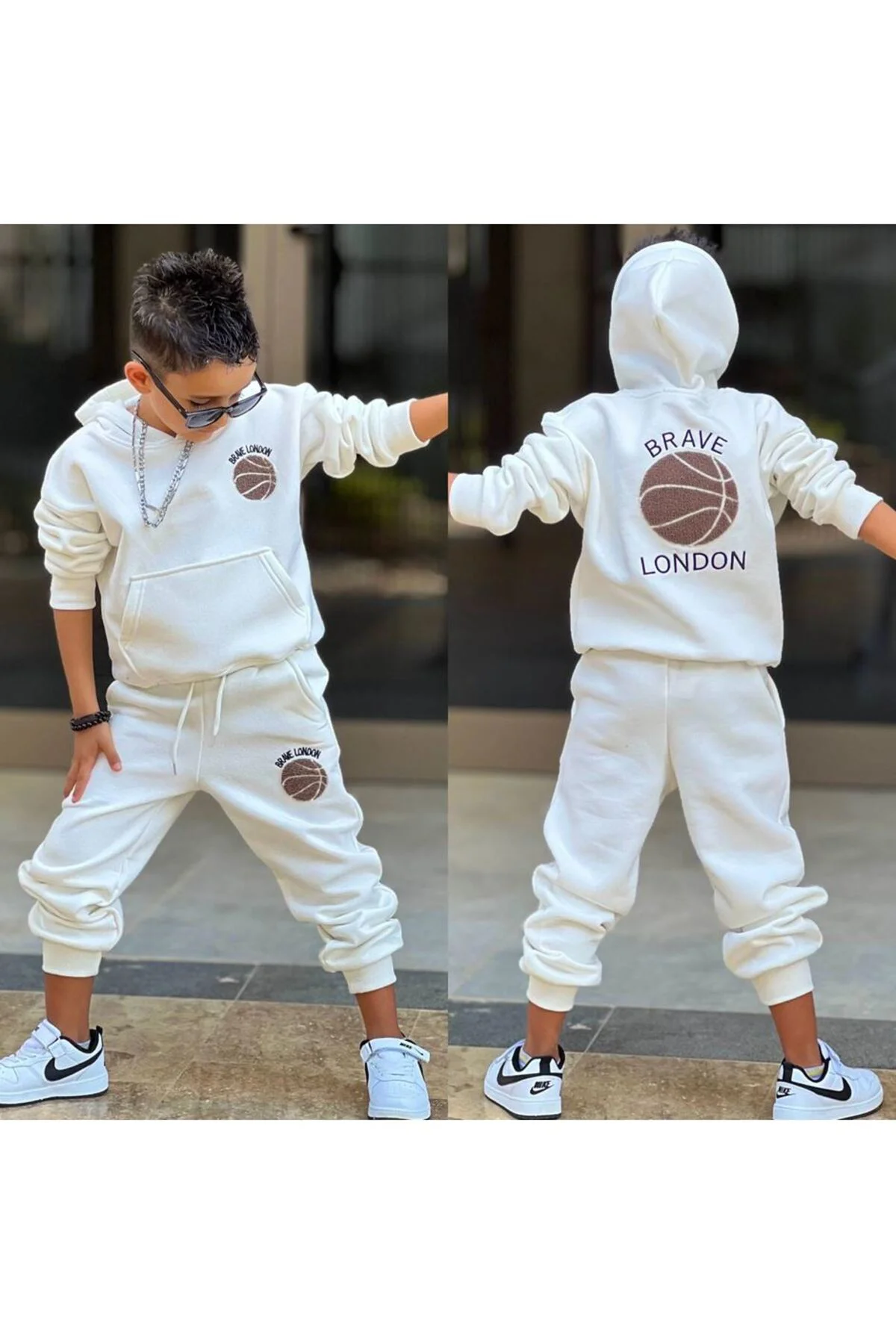 43117 LONDON BASKETBALL KAPÜŞONLU TAKIM