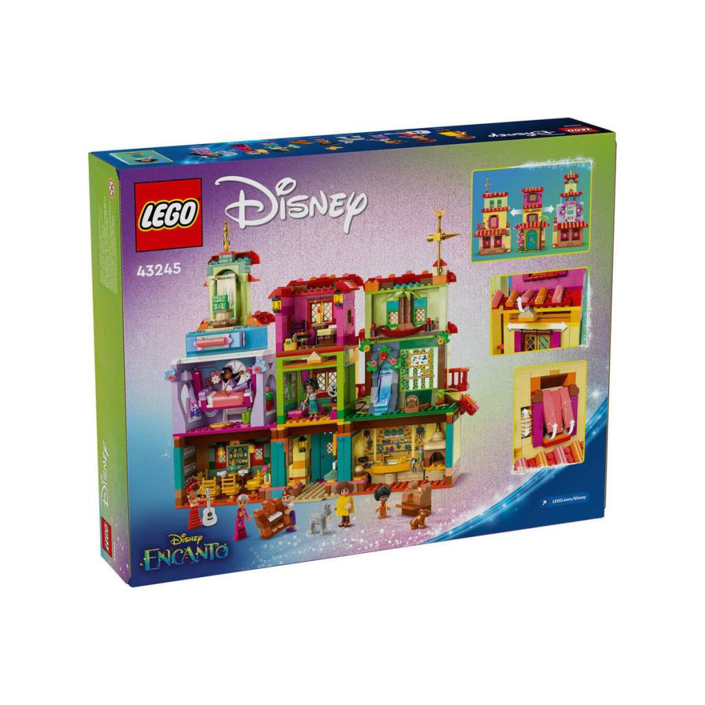 43245 Disney Encanto Sihirli Madrigal Evi 1560 parça +7 yaş 43245 Disney Encanto Sihirli Madrigal Evi 1560 parça +7 yaş