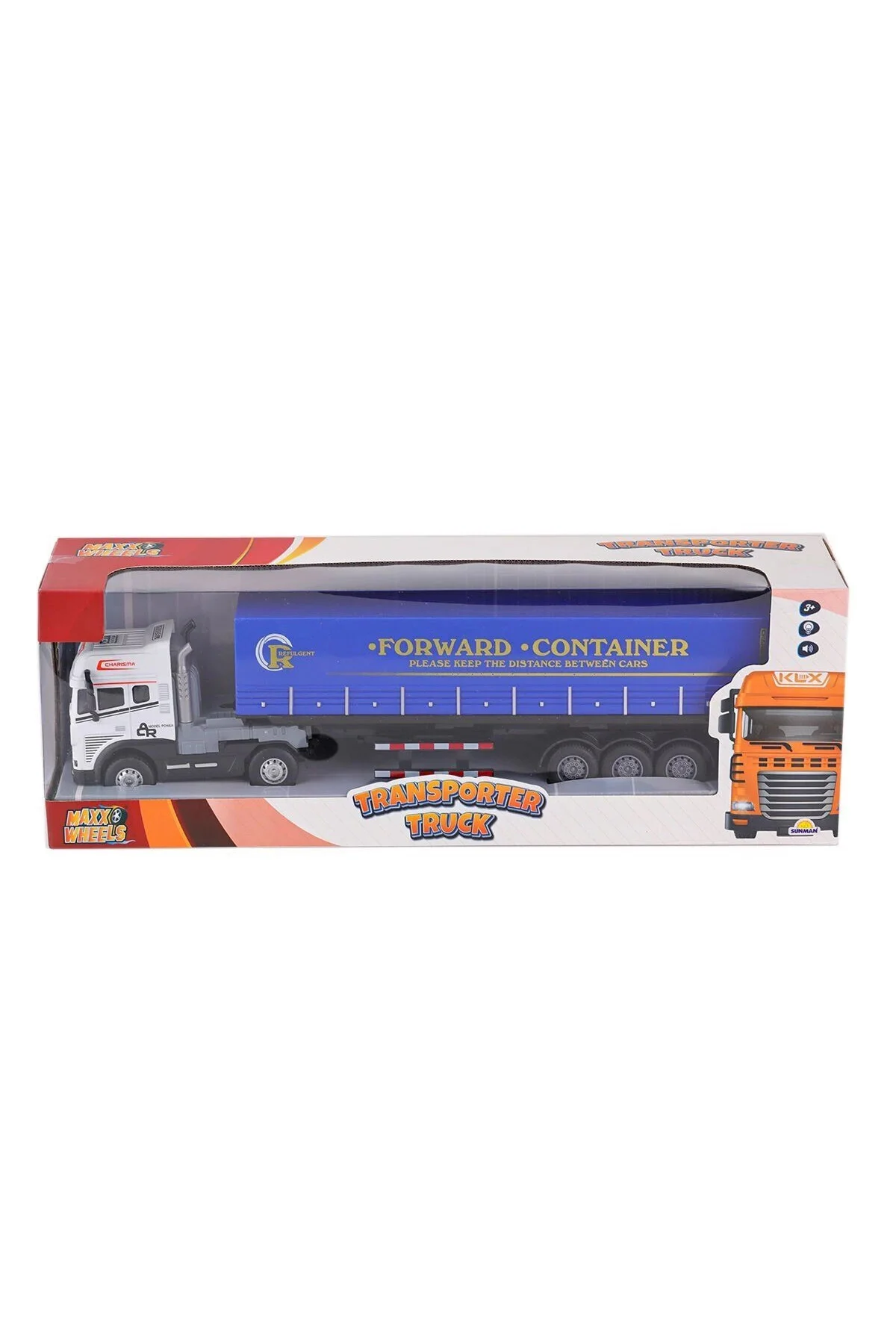 4336 SUN-YFN-MXX-SESLİ VE IŞIKLI TRANSPORTER 40 CM