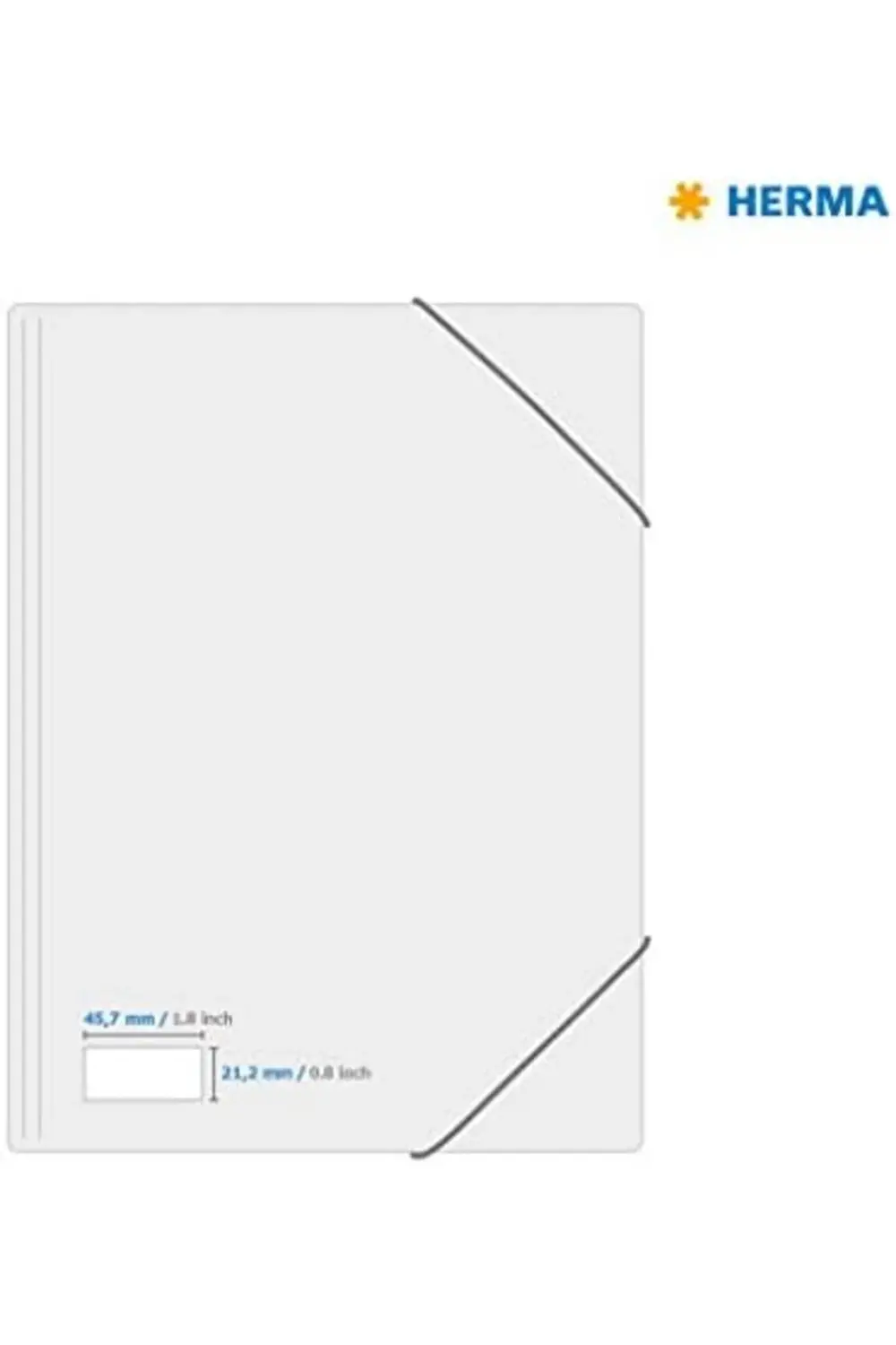 4346 Üniversal Etiket DIN A4, Küçük 45,7 x 21,2 mm, 25 Yaprak, Ka