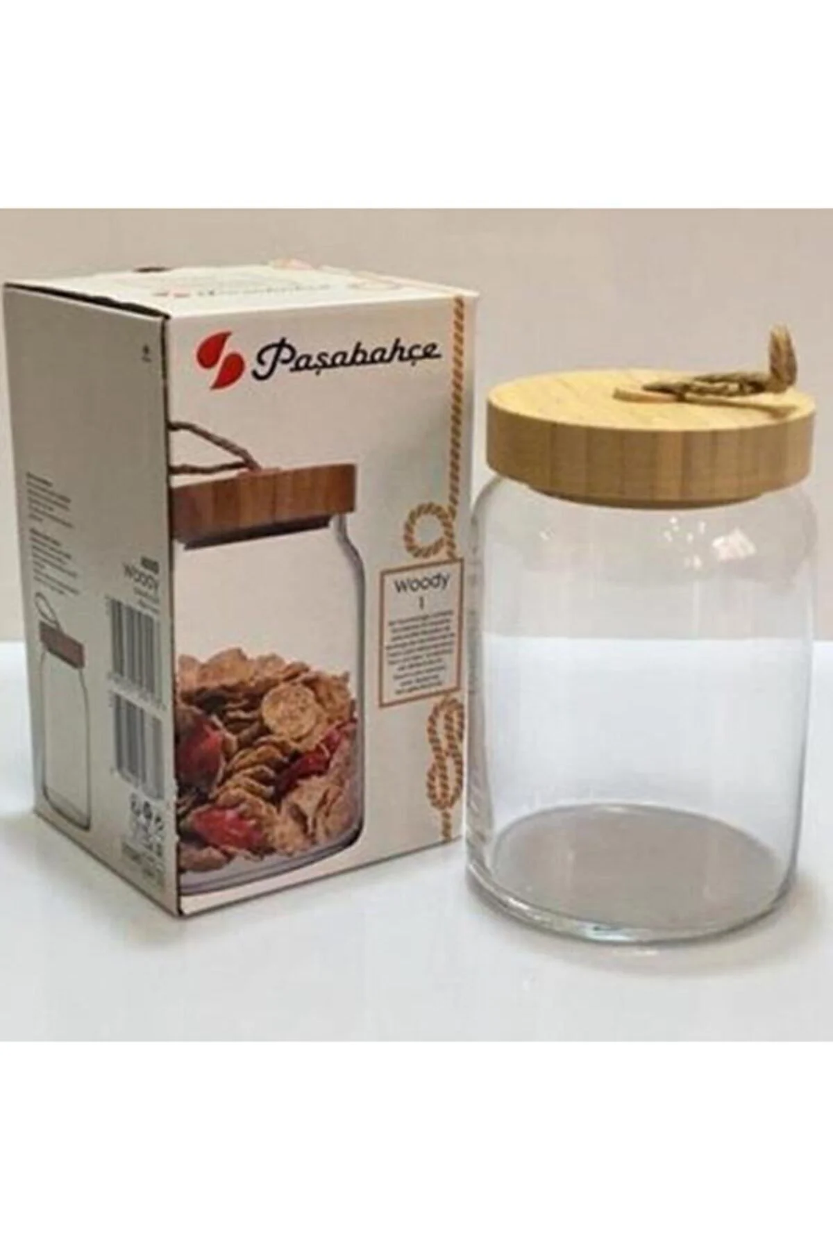 43583s00 Woody Bambu Kapaklı Kavanoz - 860 Ml Fiyatı, Yorumları ve Özellikleri