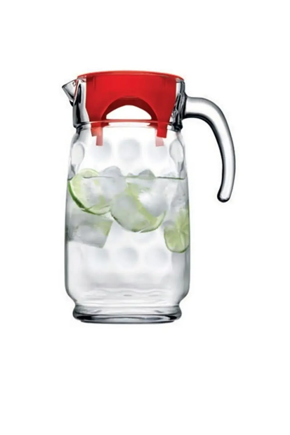 43674 Space Kırmızı Kapaklı Sürahi 1650 cc