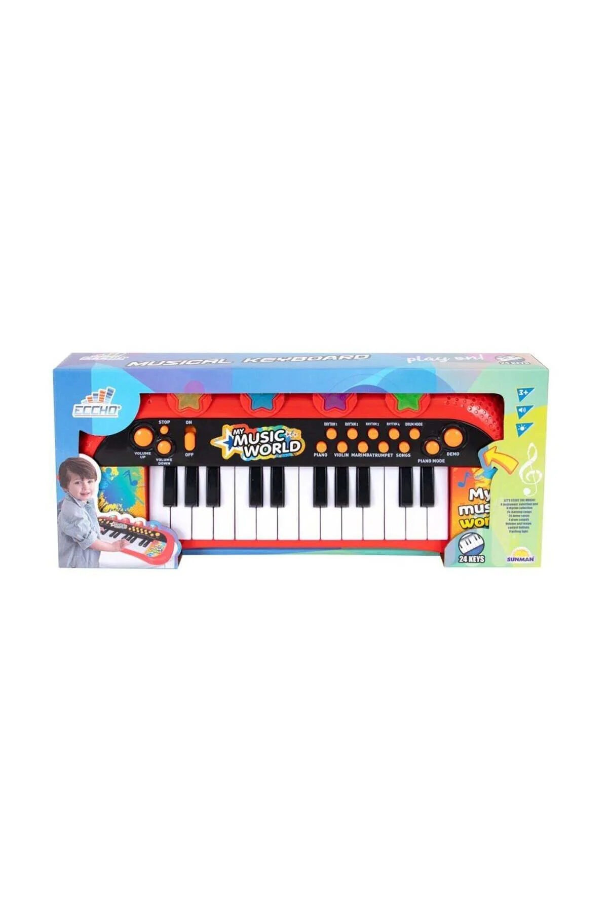 4381 Elektronik Org 24 Tuş