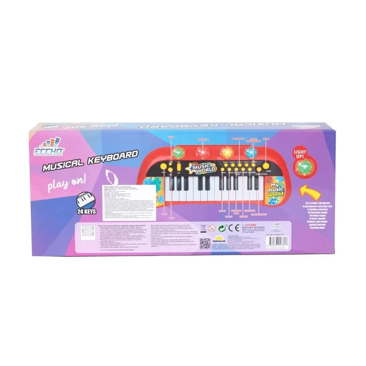 4381 Elektronik Org 24 Tuş