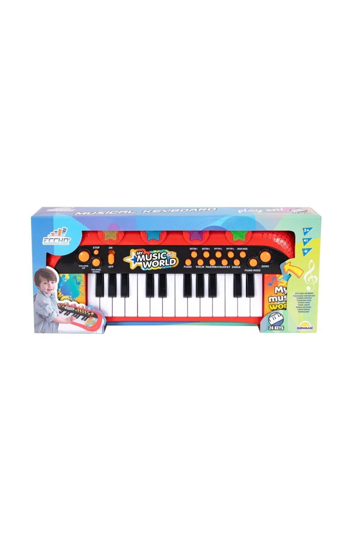 4381 Elektronik Org 24 Tuş
