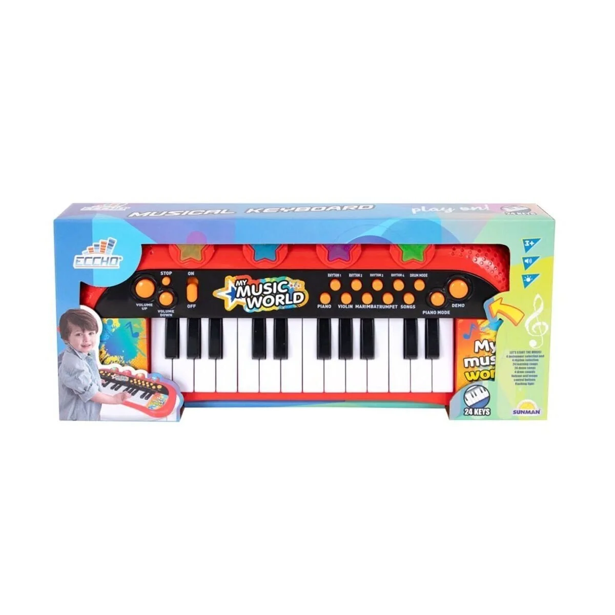 4381 Elektronik Org 24 Tuş