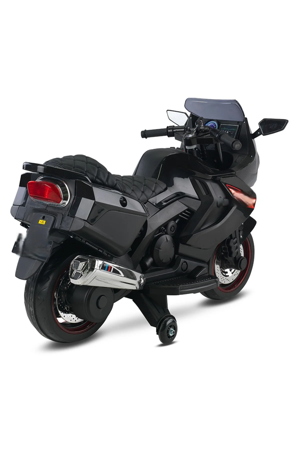 438A XMX-316 Ledli Akülü Motor 12 Volt Siyah