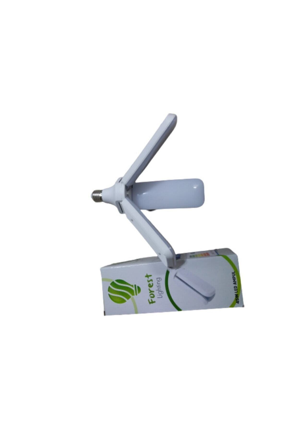 44 W Pervane Led Ampül 3 Kollu 45w Ayarlanabilir