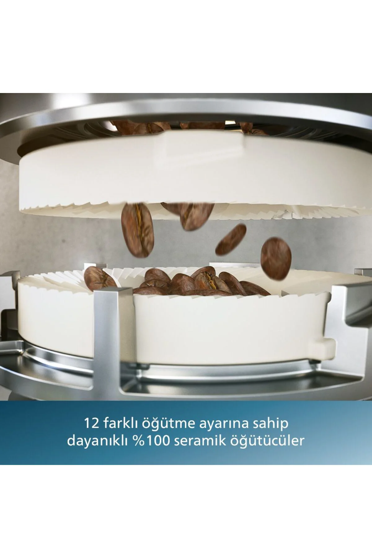4400 Serisi LatteGo Tam Otomatik Espresso Makinesi, 12 Sıcak ve Soğuk İçecek, QuickStart, EP4446/70