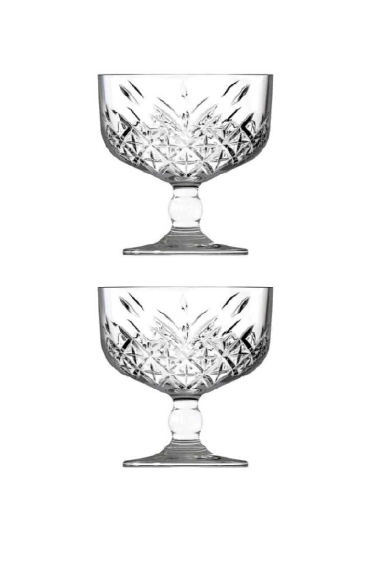 Paşabahçe 440211 Timeless Ayaklı Dondurmalık Cup 250 Cc 2'Li