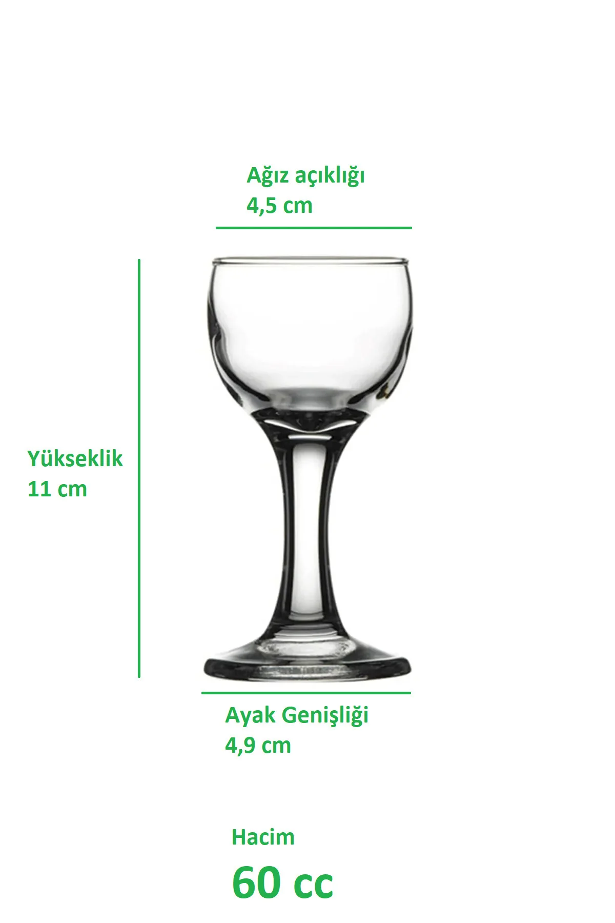 44134 Bistro Likör Bardağı - 60 Cc - 12 Adet Fiyatı, Yorumları ve Özellikleri