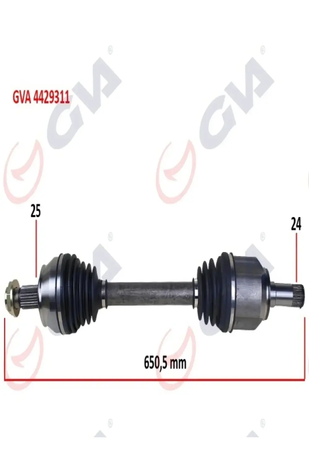 4429311 Komple Aks Ön Sol Egea 1.3 Mjt Mt 15- Iç Aks Kafalı