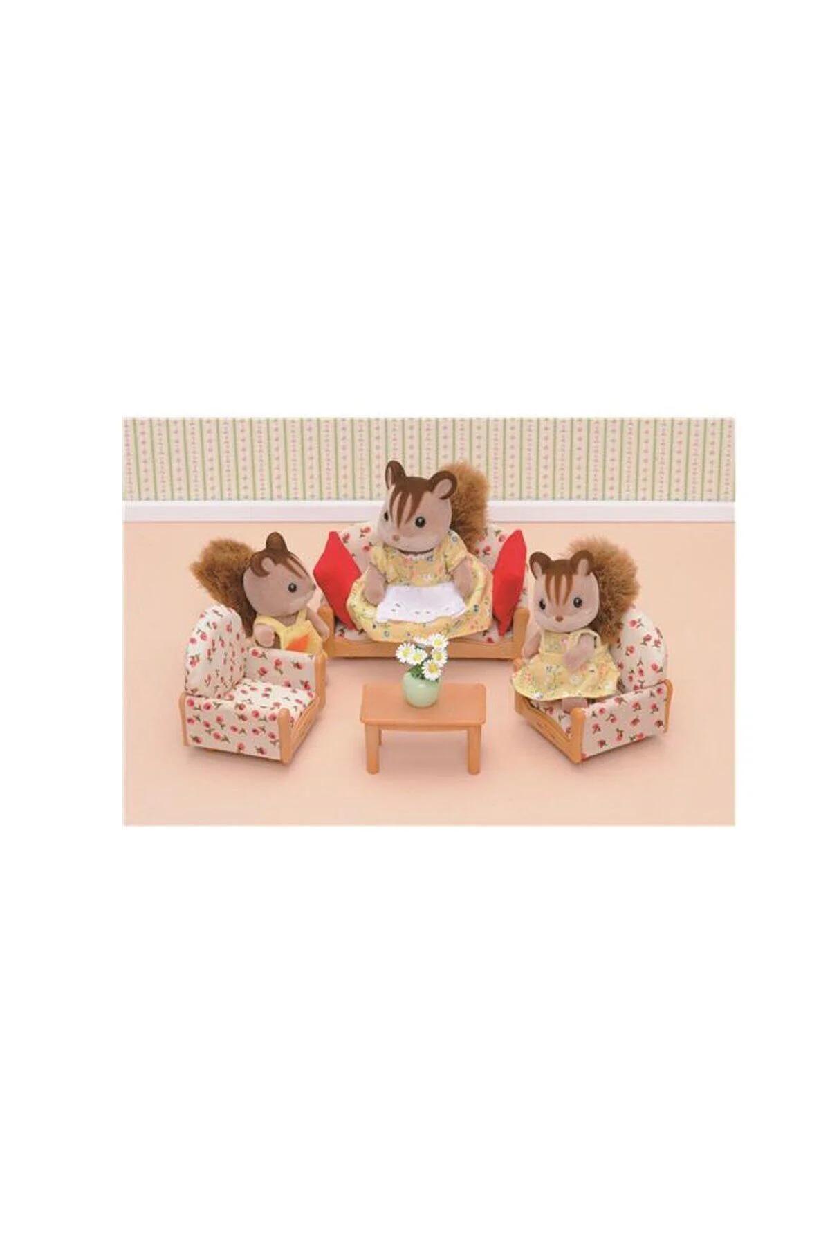 4464 Sylvanian Families, 3 Parça Koltuk Seti , +3 yaş, figürler ayrı satılır.