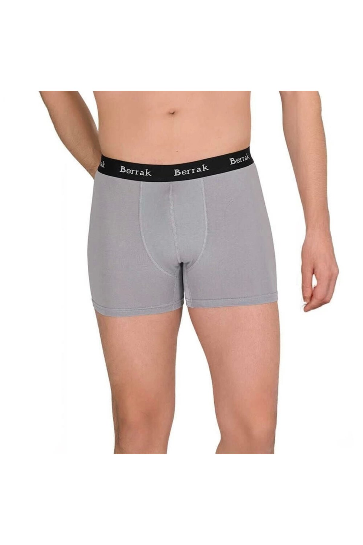 4476 Modal Likralı Renkli Erkek Boxer Külot