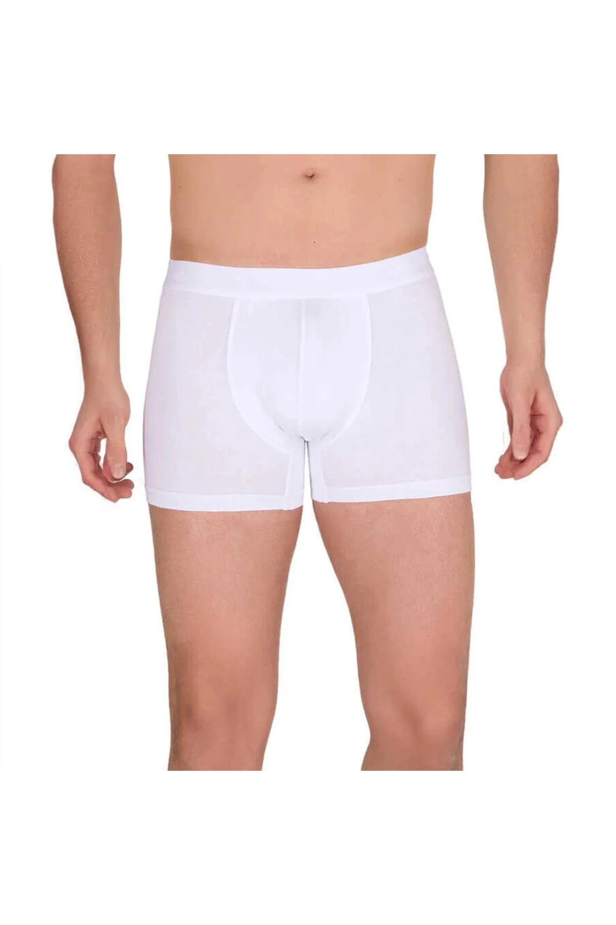 4476 Modal Likralı Renkli Erkek Boxer Külot