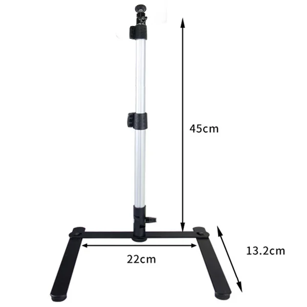 45 cm Profesyonel Tripod Standı - Kamera & Telefon için Esnek Boyunlu