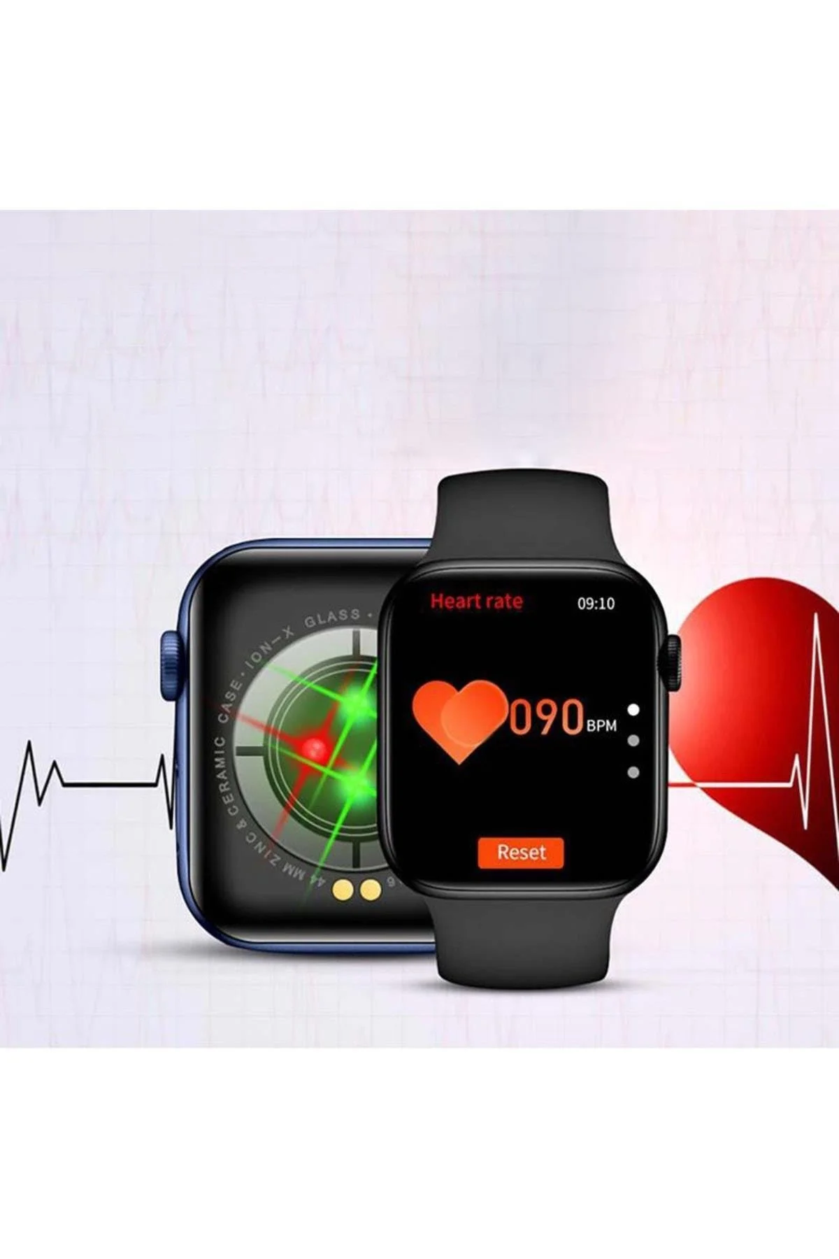 45 mm Bluetooth Özellikli Akıllı Saat, Nabız ve Uyku Takibi ile GPS Destekli Siyah Model