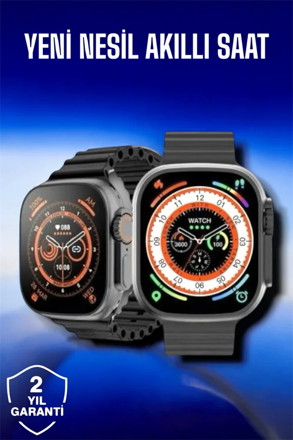 45 MM Gri Kasa Ultra Akıllı Saat Sesli Görüşme, Sağlık Takibi, Suya Dayanıklı 45 MM Gri Kasa Ultra Akıllı Saat Sesli Görüşme, Sağlık Takibi, Suya Dayanıklı