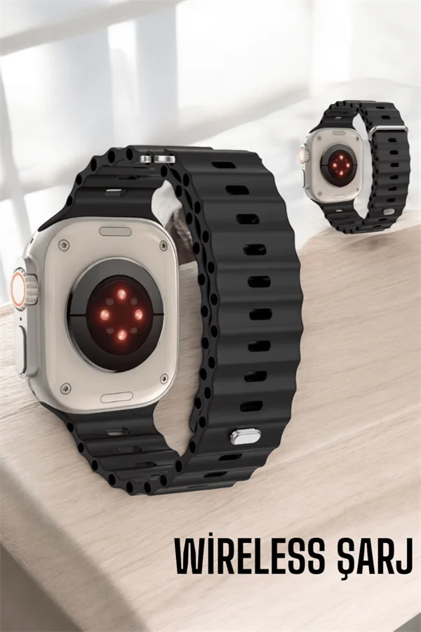 45 MM Gri Kasa Ultra Akıllı Saat Sesli Görüşme, Sağlık Takibi, Suya Dayanıklı 45 MM Gri Kasa Ultra Akıllı Saat Sesli Görüşme, Sağlık Takibi, Suya Dayanıklı