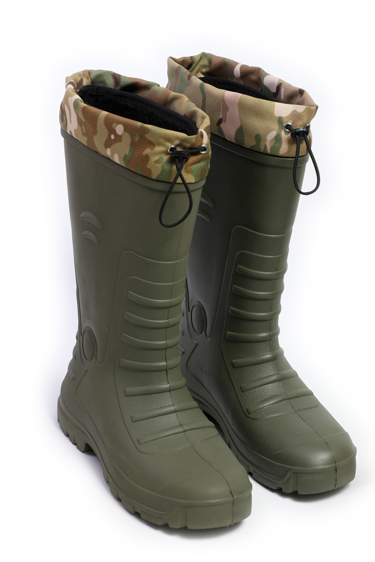 Monalisa Home 45 Numara Yeşil Kamp Uzun Avcı Çizmesi