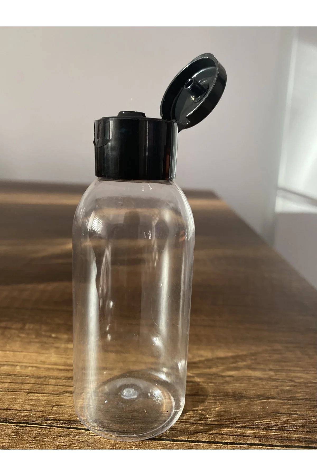 450 Adet 100 ml Flip Top Kapaklı Boş Şişe - Dezenfektan - Kolonya