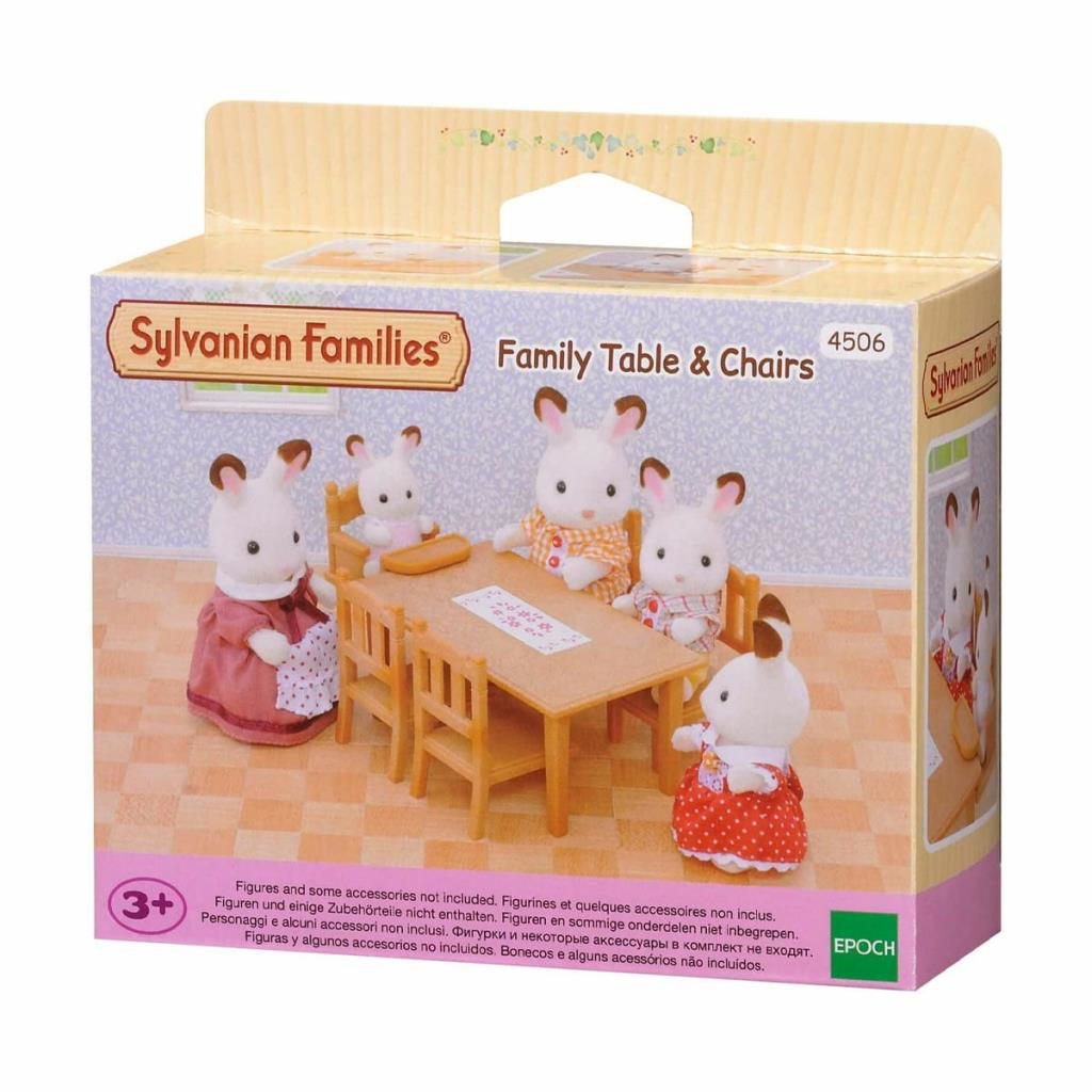 4506 Sylvanian Families Yemek Masası Seti - figürler ayrı satılır 4506 Sylvanian Families Yemek Masası Seti - figürler ayrı satılır