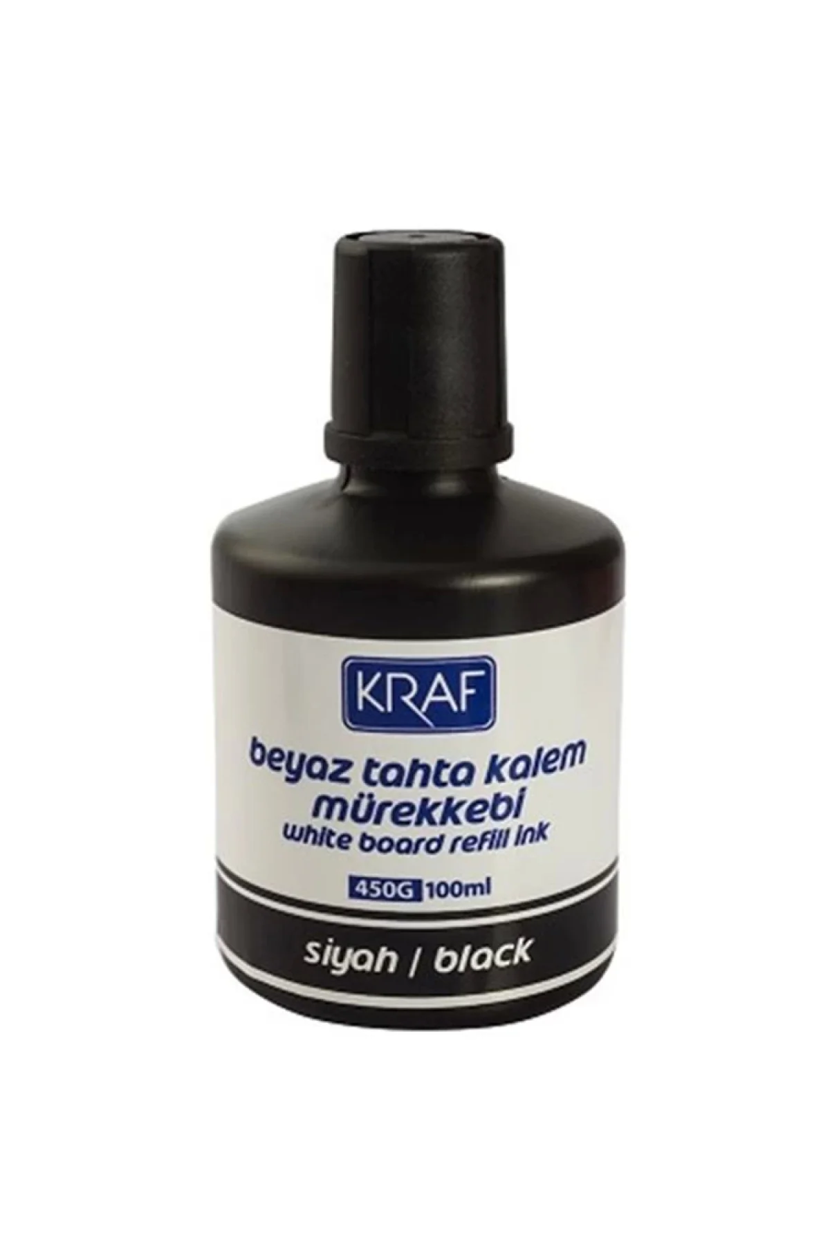 450g Beyaz Tahta Kalem Mürekkebi Siyah 100ml.