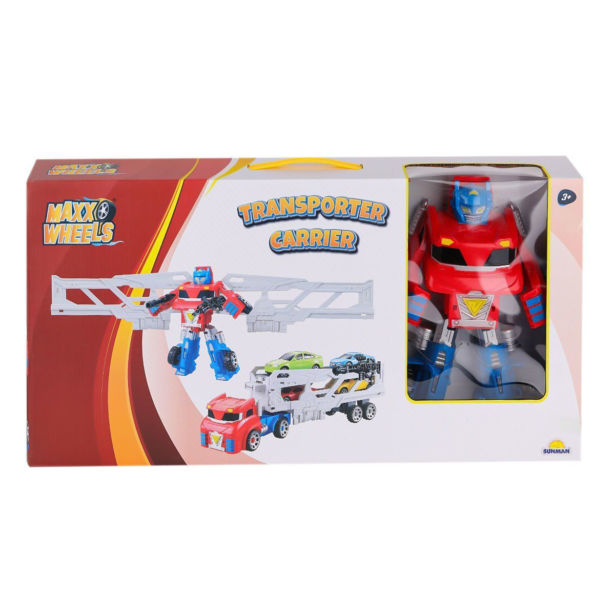 4538 Maxx Wheels Transporter Taşıyıcı Dönüşebilen Transformer -Su