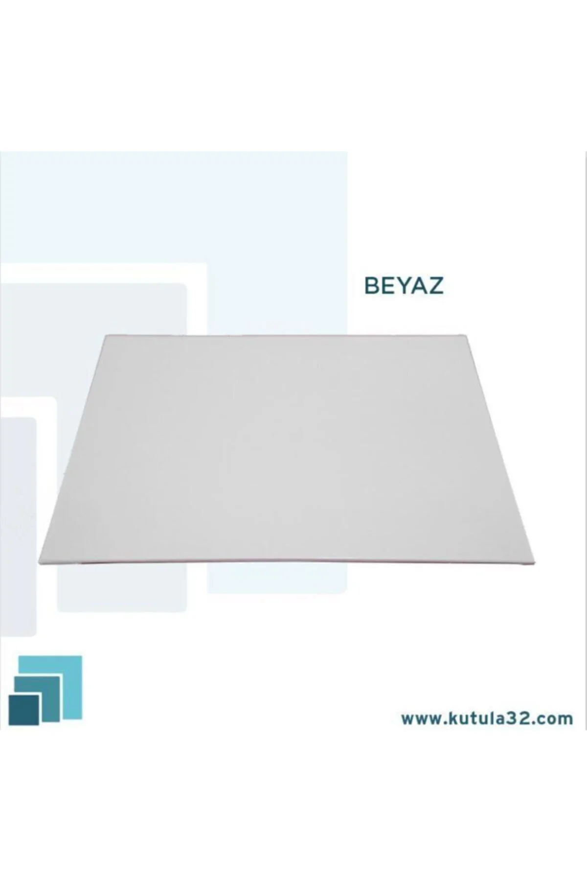 45*45 cm Kaplamalı MDF Ambalaj Pasta Altlığı