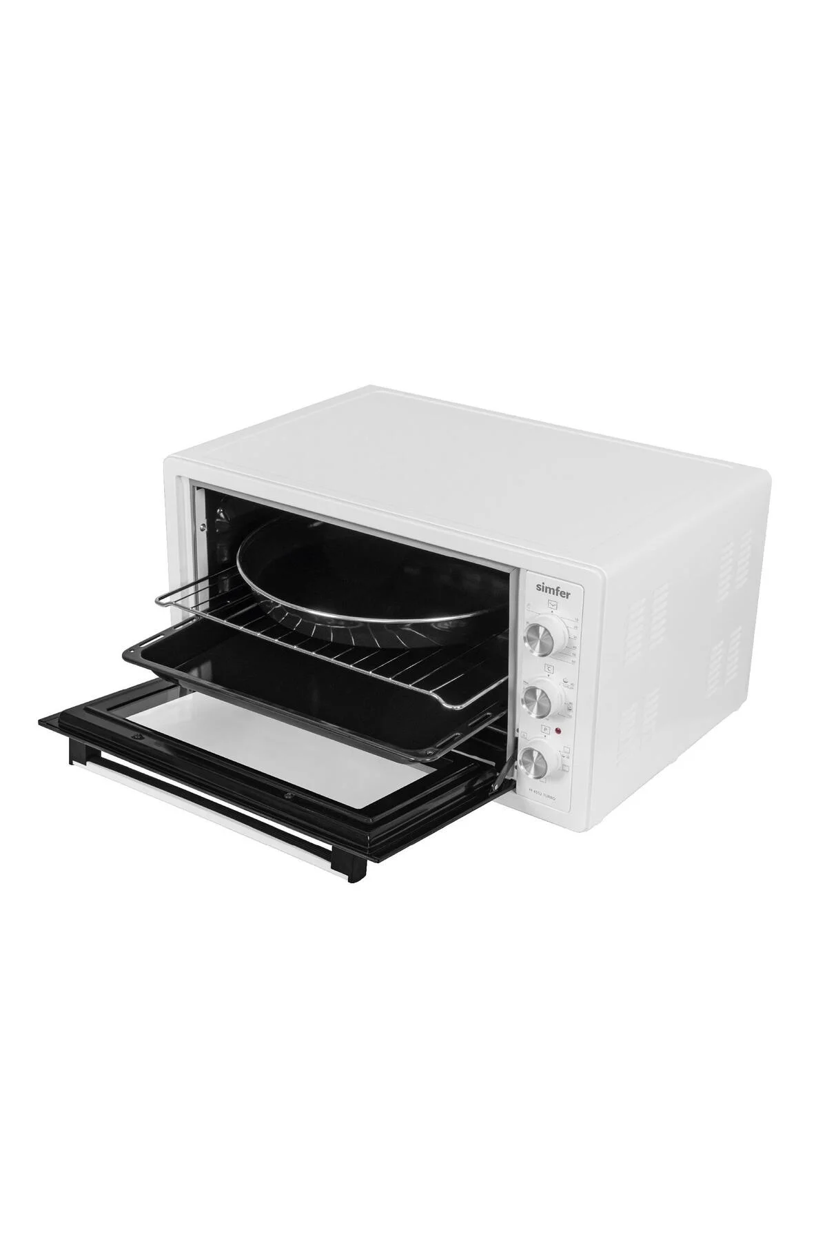 4552 Beyaz 45 LT Turbo Fan Mini / Midi Fırın - 6 Fonksiyon,Yoğurt Yapma, Buz Çözme & İç Aydınlatma