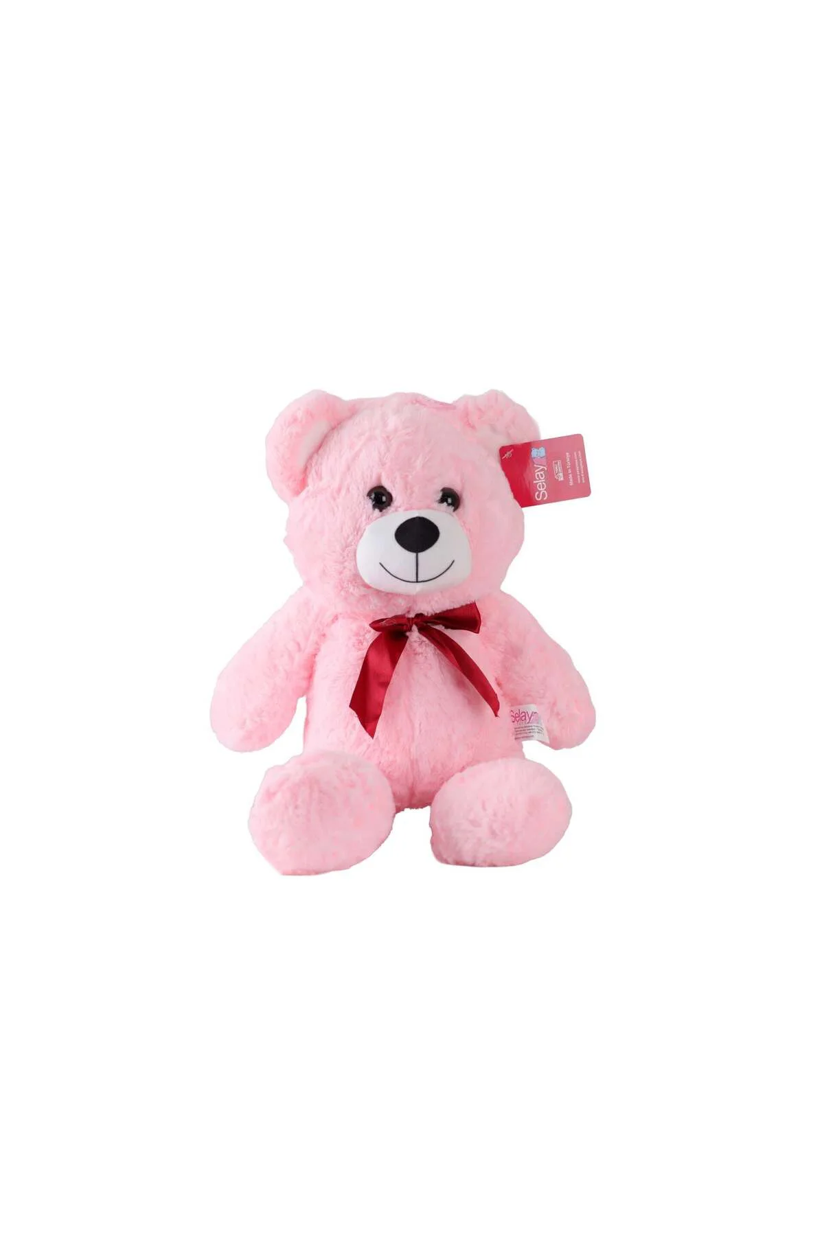 4564P SALAŞ AYI 46 CM-PEMBE
