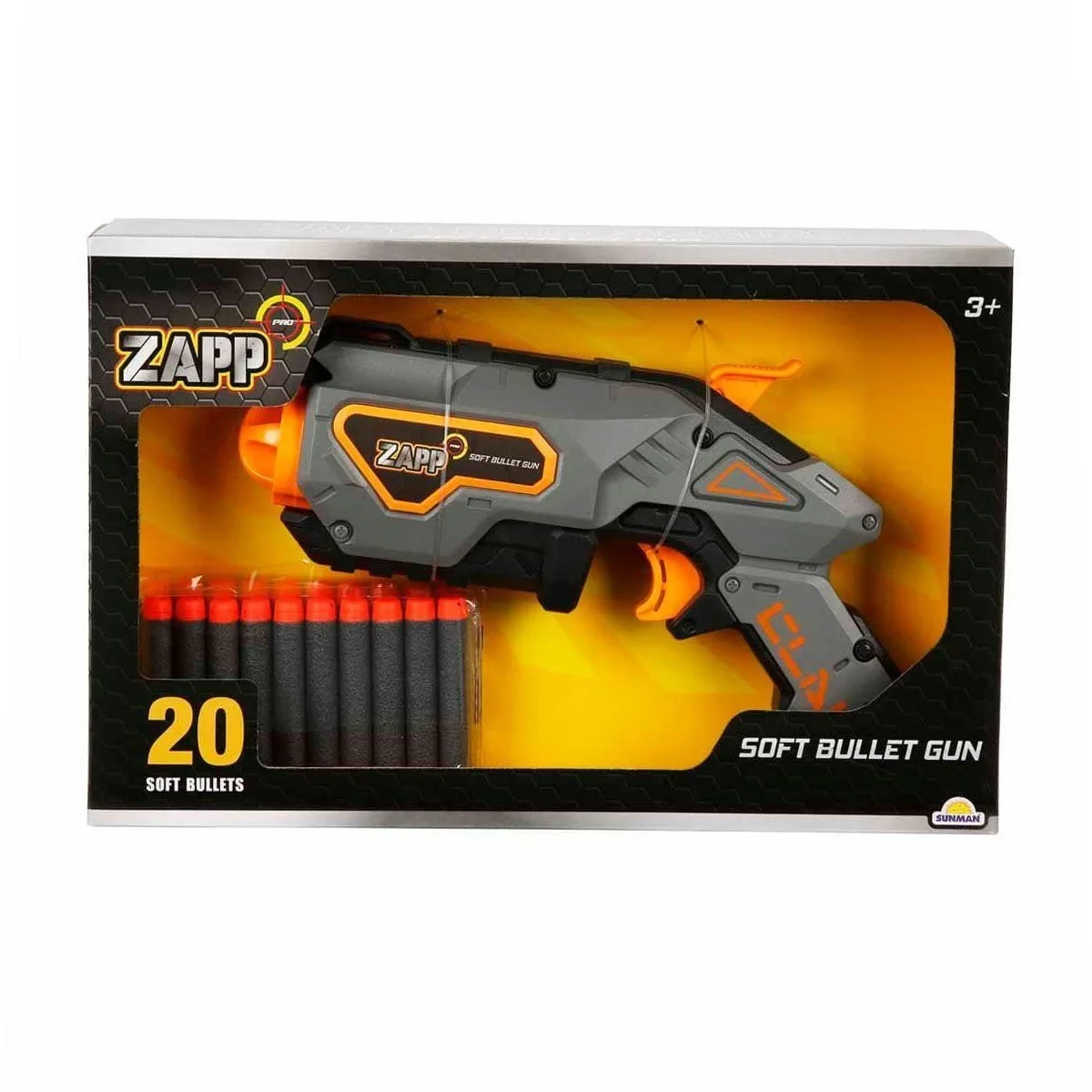 4576  20 Mermili Sünger Dart Atan Silah 28 cm