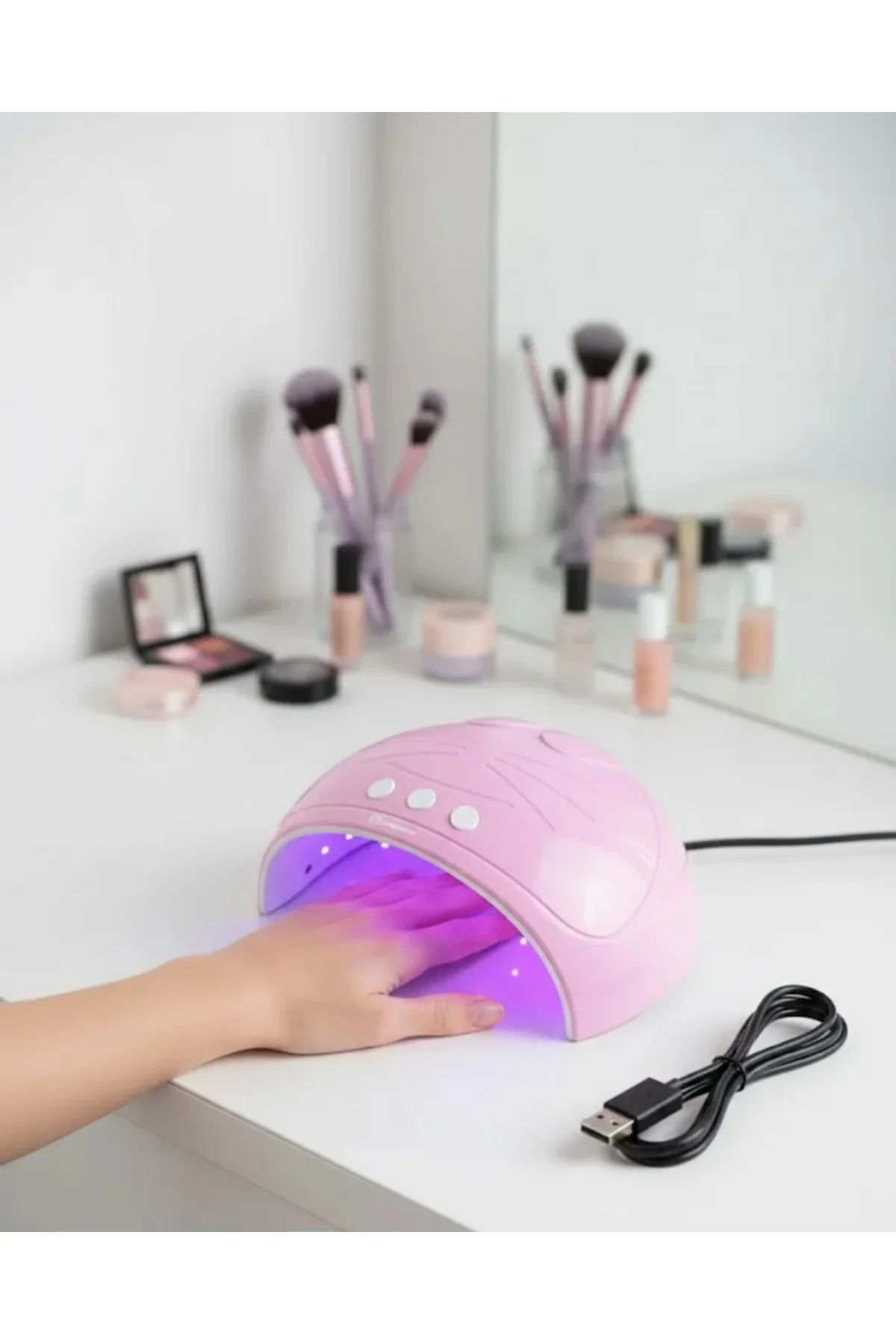 45W Güçlü Ultraviyole Işıklı Oje Kurutucu Cihaz