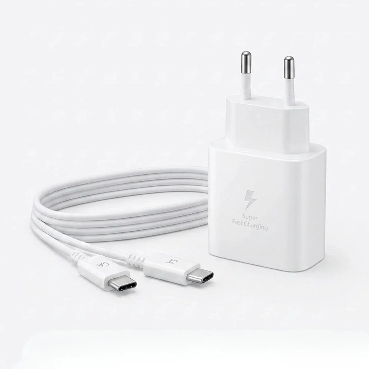45w Süper Hızlı Şarj Adaptörü Usb-c Pd 3.0 Pps Fast Charger + 5a Type-c To Type-c Kablo Bx40 Fiyatı, Yorumları ve Özellikleri
