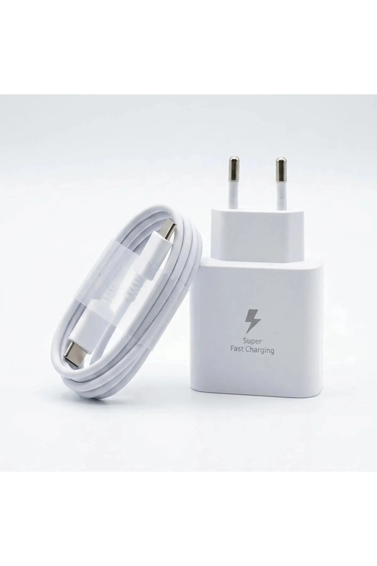 45w Süper Hızlı Şarj Adaptörü Usb-c Pd 3.0 Pps Fast Charger + 5a Type-c To Type-c Kablo Bx40 - Görsel 4