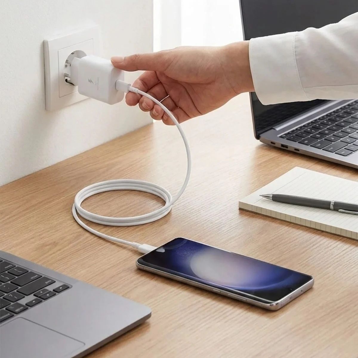 45w Süper Hızlı Şarj Adaptörü Usb-c Pd 3.0 Pps Fast Charger + 5a Type-c To Type-c Kablo Bx40 Fiyatı, Yorumları ve Özellikleri