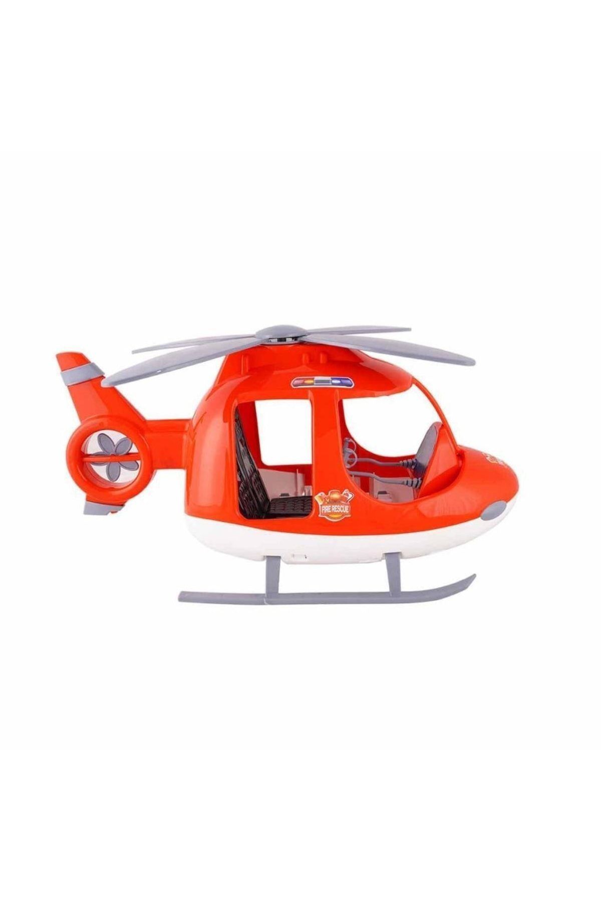 Oyuncak Store 46 Cm Büyük Kirmizi İtfaiye Helikopteri