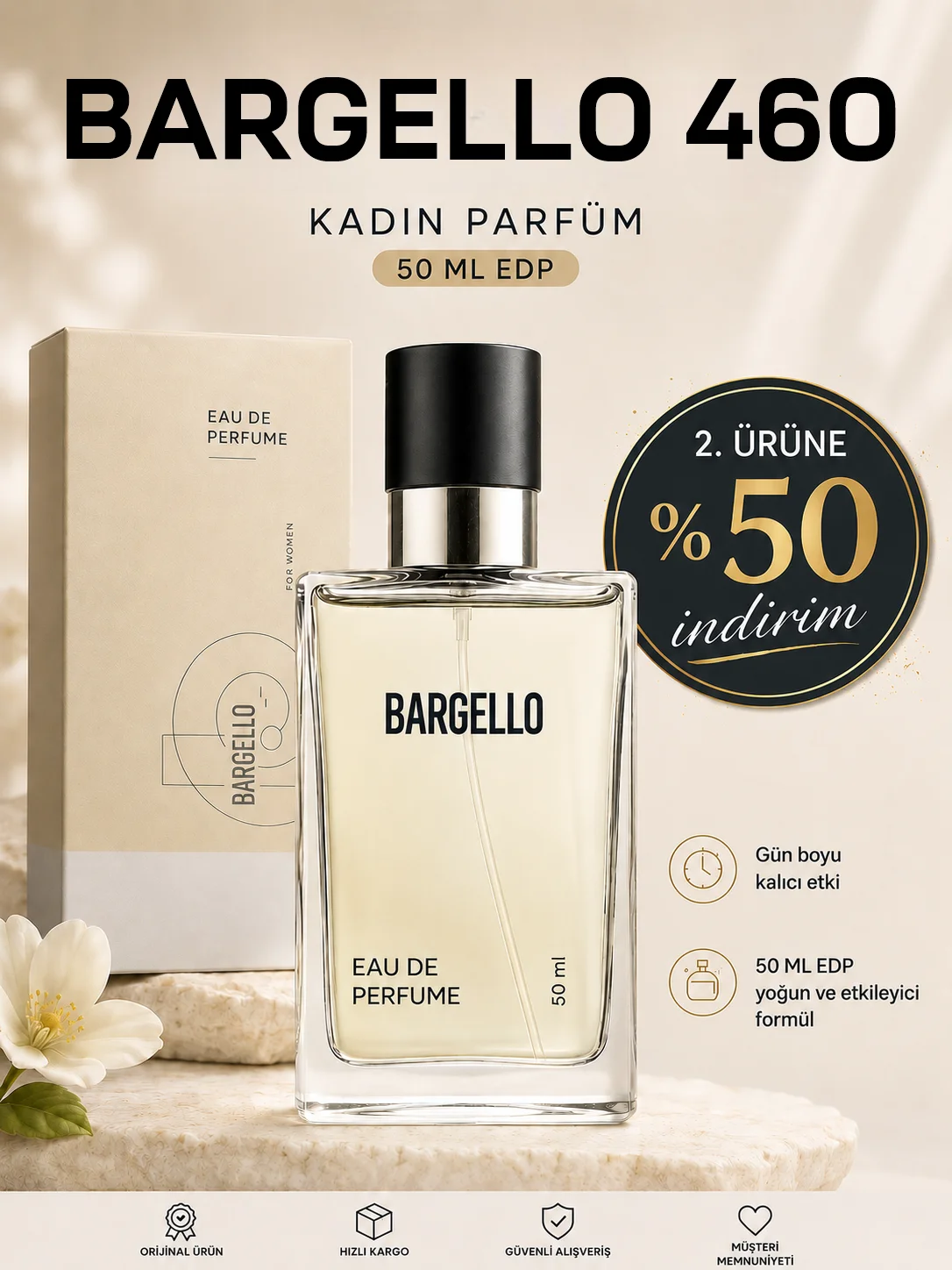 460 Kadın 50 Ml Parfüm Edp Floral