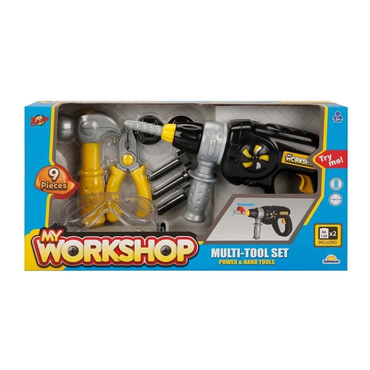 4606  My Workshop Matkaplı Tamir Seti 9 Parça