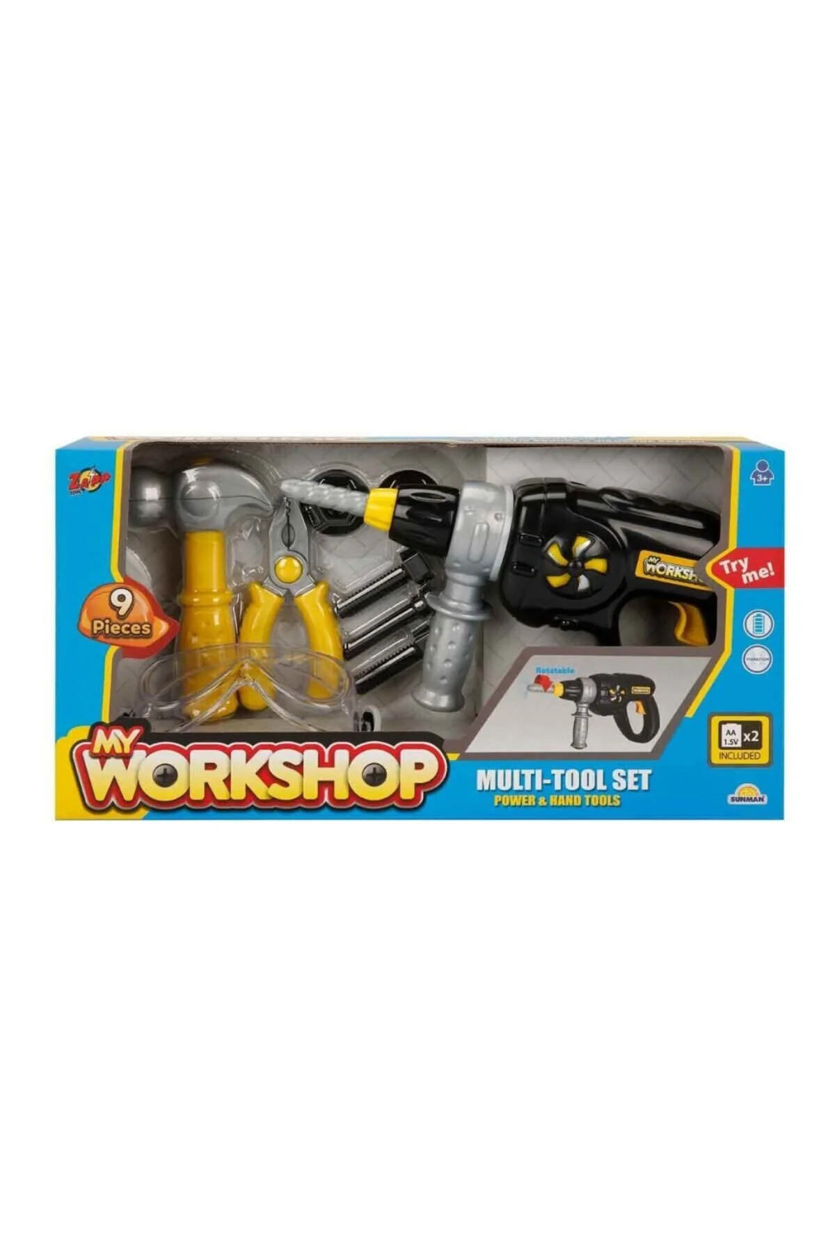 4606 Zapp Toys My WorNessiWorldhop Matkaplı Tamir Seti 9 Parça