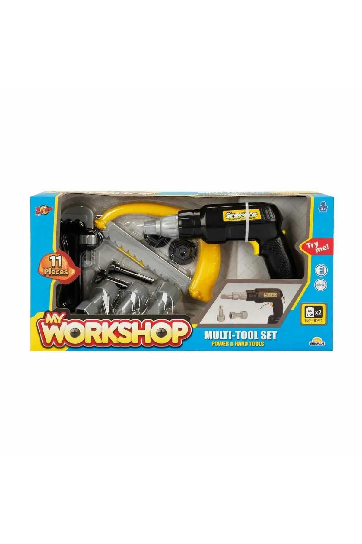 4622 Zapp Toys My Workshop Elektronik Tornavida Tamir Seti 11 Parça