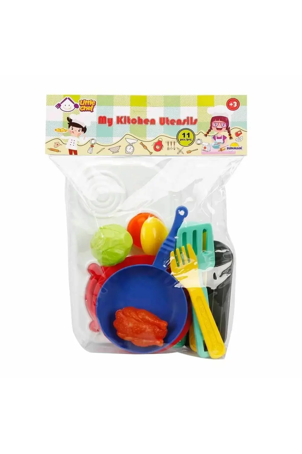 4683 Mutfak Gereçleri 11 Parça -Sunman