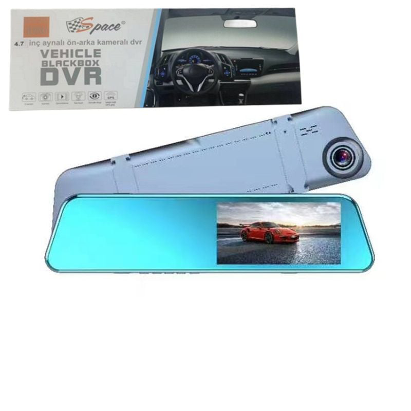 4.7 inç aynalı ön-arka kameralı dvr 9 metre kablolu / GUPR98-1 4.7 inç aynalı ön-arka kameralı dvr 9 metre kablolu / GUPR98-1