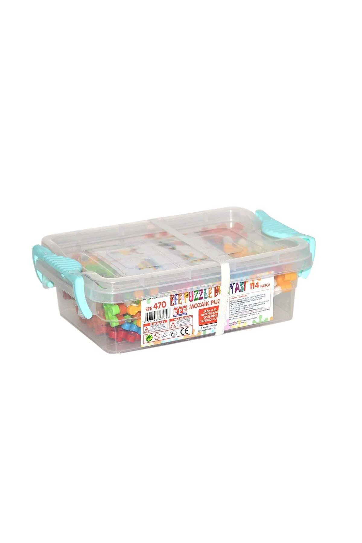 470 Mozaik Kutulu Puzzle Küçük (80Pcs)