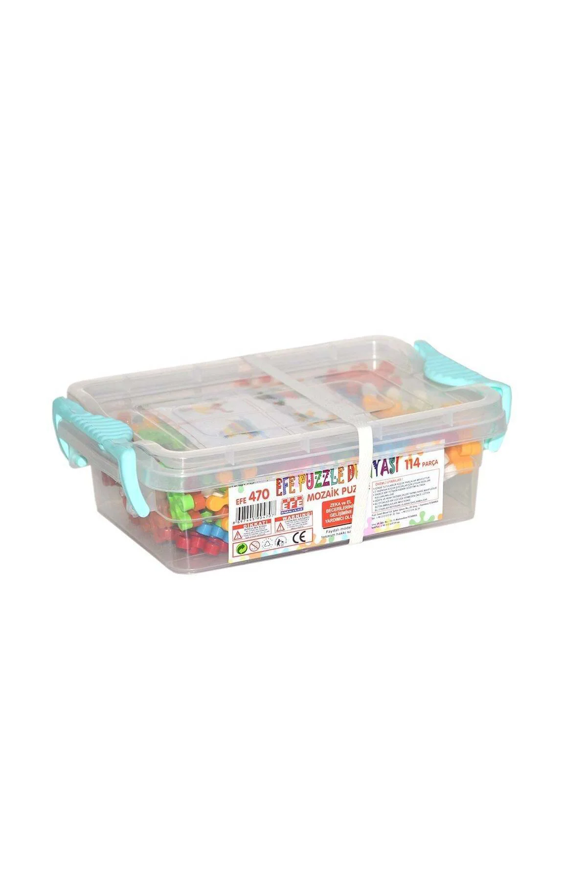 470 Mozaik Kutulu Puzzle Küçük (80Pcs)