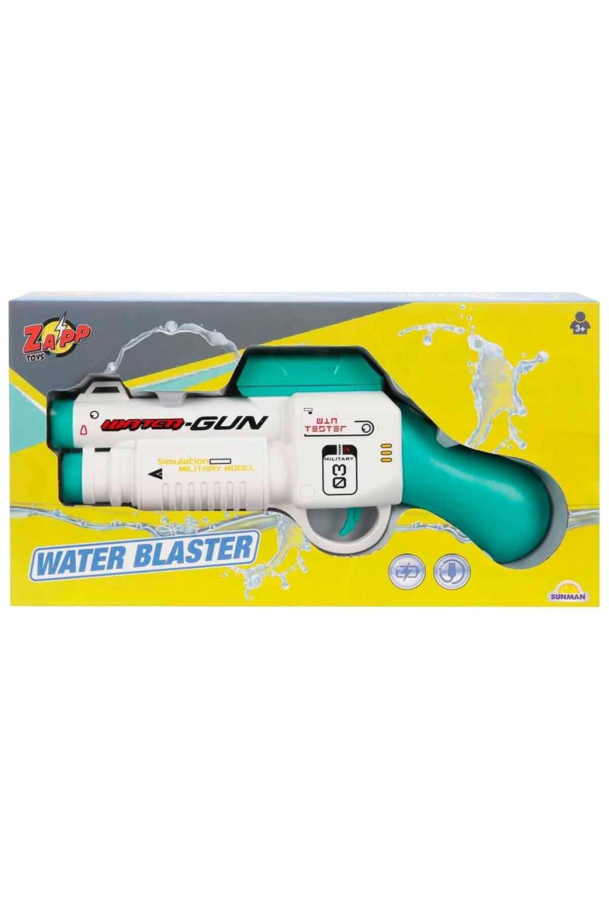 Nessiworld 4710 Zapp Toys Usb Şarjlı Su Tabancası 26 Cm -sunman