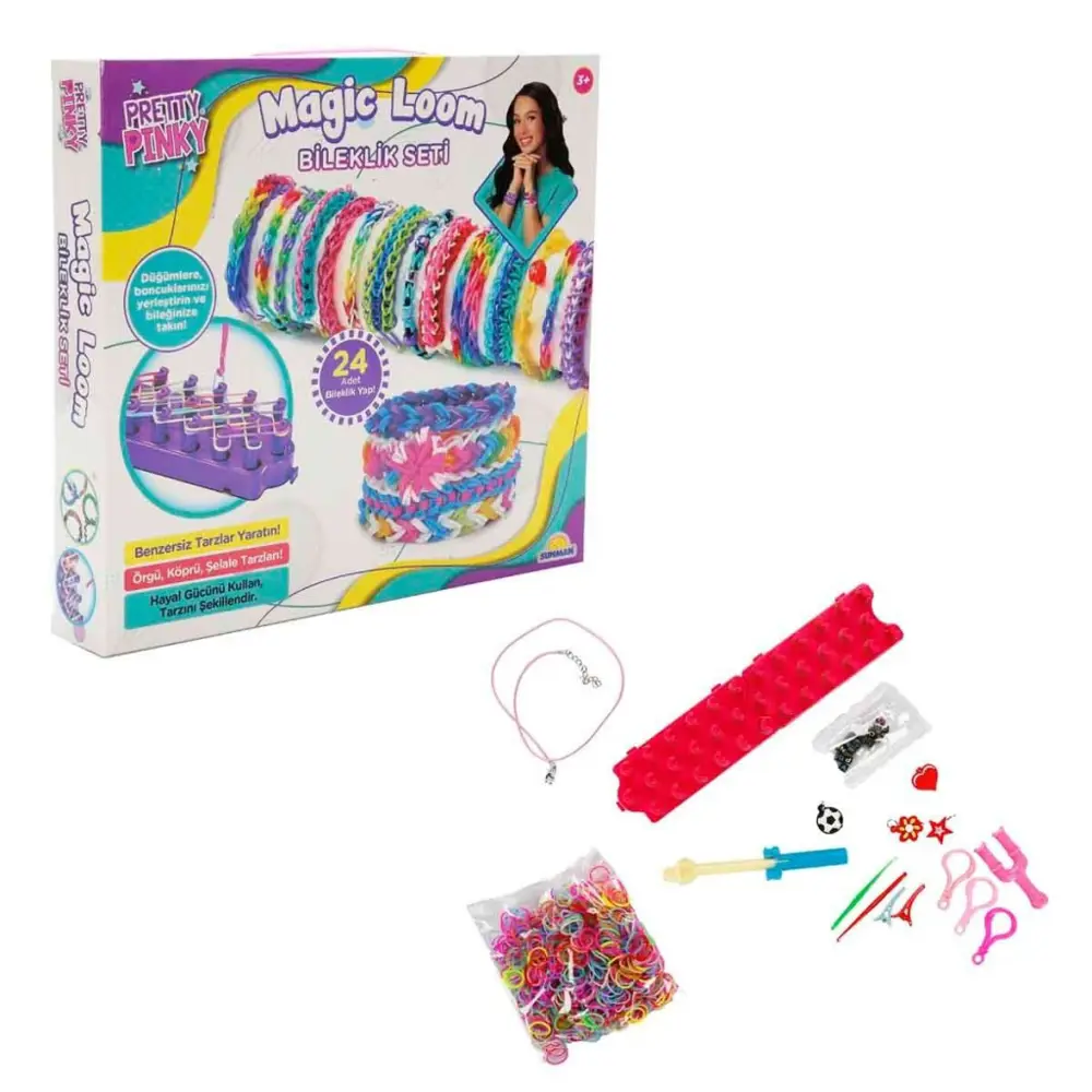 4716 NessiWorld-YFN-PRP-HOBİ SET MAGIC LOOM BİLEKLİK SETİ 4716 NessiWorld-YFN-PRP-HOBİ SET MAGIC LOOM BİLEKLİK SETİ