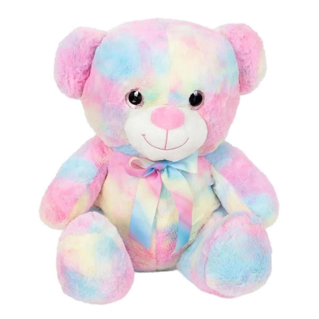 4771 Gökkuşağı Renkli Peluş Ayı 45 cm - Fiyatı, Yorumları ve Özellikleri