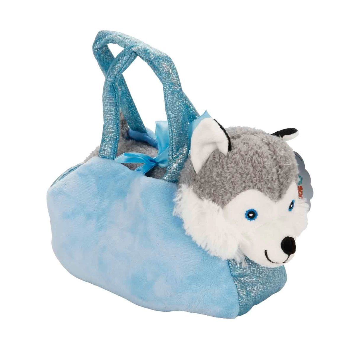 4775 Peluş Kedi Köpek Taşıma Çantalı 20 cm - Stokta Olan Model ve