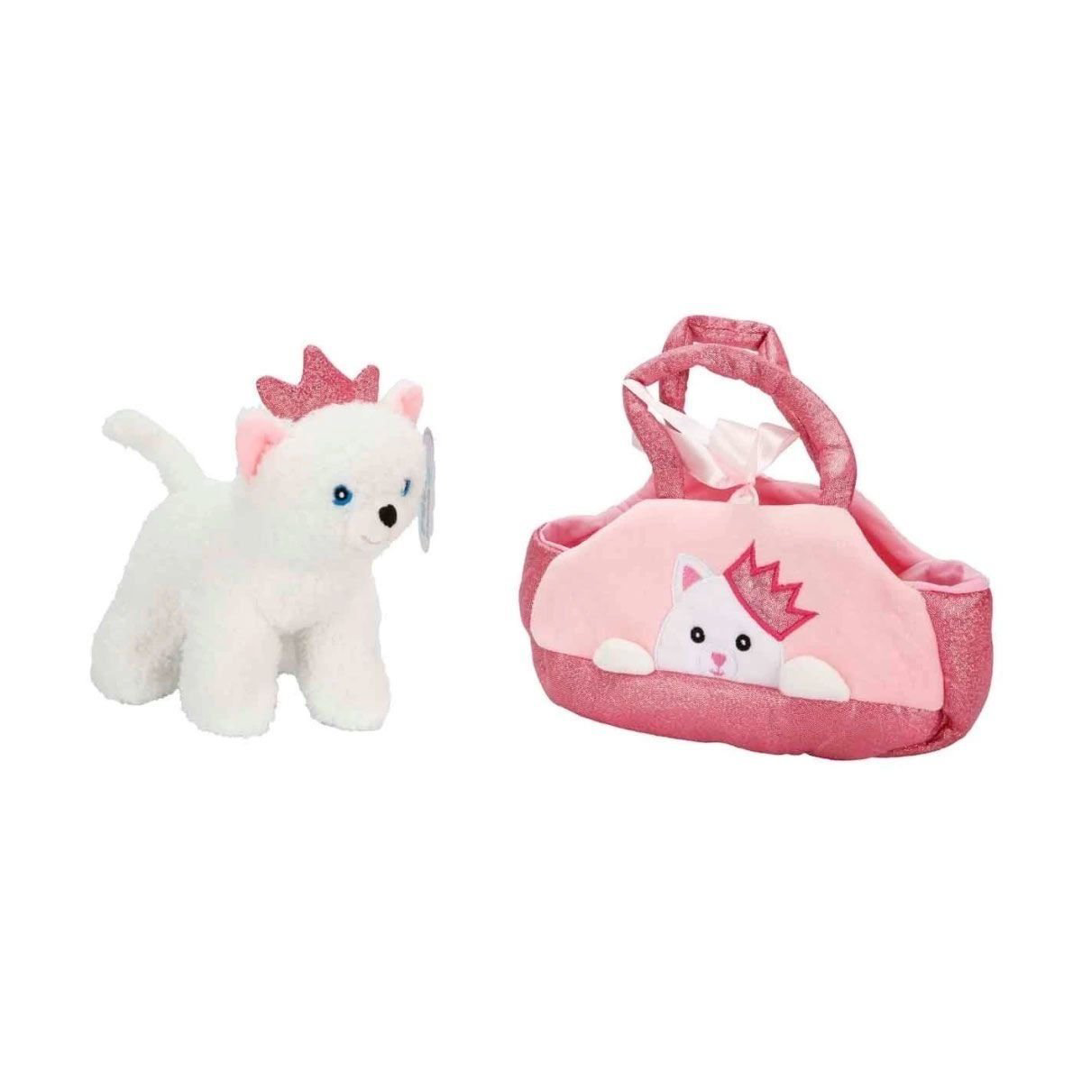 4775 Peluş Kedi Köpek Taşıma Çantalı 20 cm - Stokta Olan Model ve